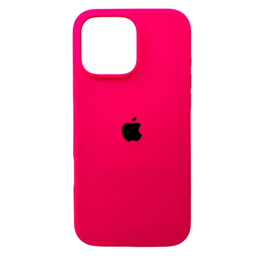 Чохол (накладка) Apple iPhone 16 Pro Max, Original Soft Case, Barbie Pink, Рожевий - № 1 Чохол (накладка) Apple iPhone 16 Pro Max, Original Soft Case, Barbie Pink, Рожевий - № 1