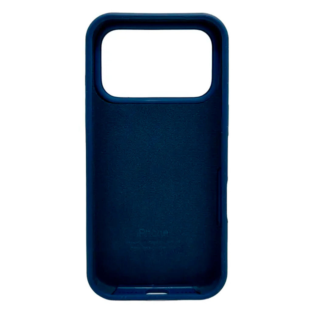 Чохол (накладка) Apple iPhone 17 Pro / iPhone 18 Pro, Original Soft Case, Синій - № 2 Чохол (накладка) Apple iPhone 17 Pro / iPhone 18 Pro, Original Soft Case, Синій - № 2