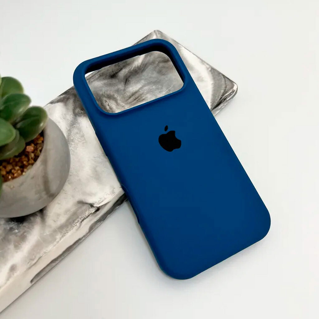 Чохол (накладка) Apple iPhone 17 Pro / iPhone 18 Pro, Original Soft Case, Синій - № 3 Чохол (накладка) Apple iPhone 17 Pro / iPhone 18 Pro, Original Soft Case, Синій - № 3