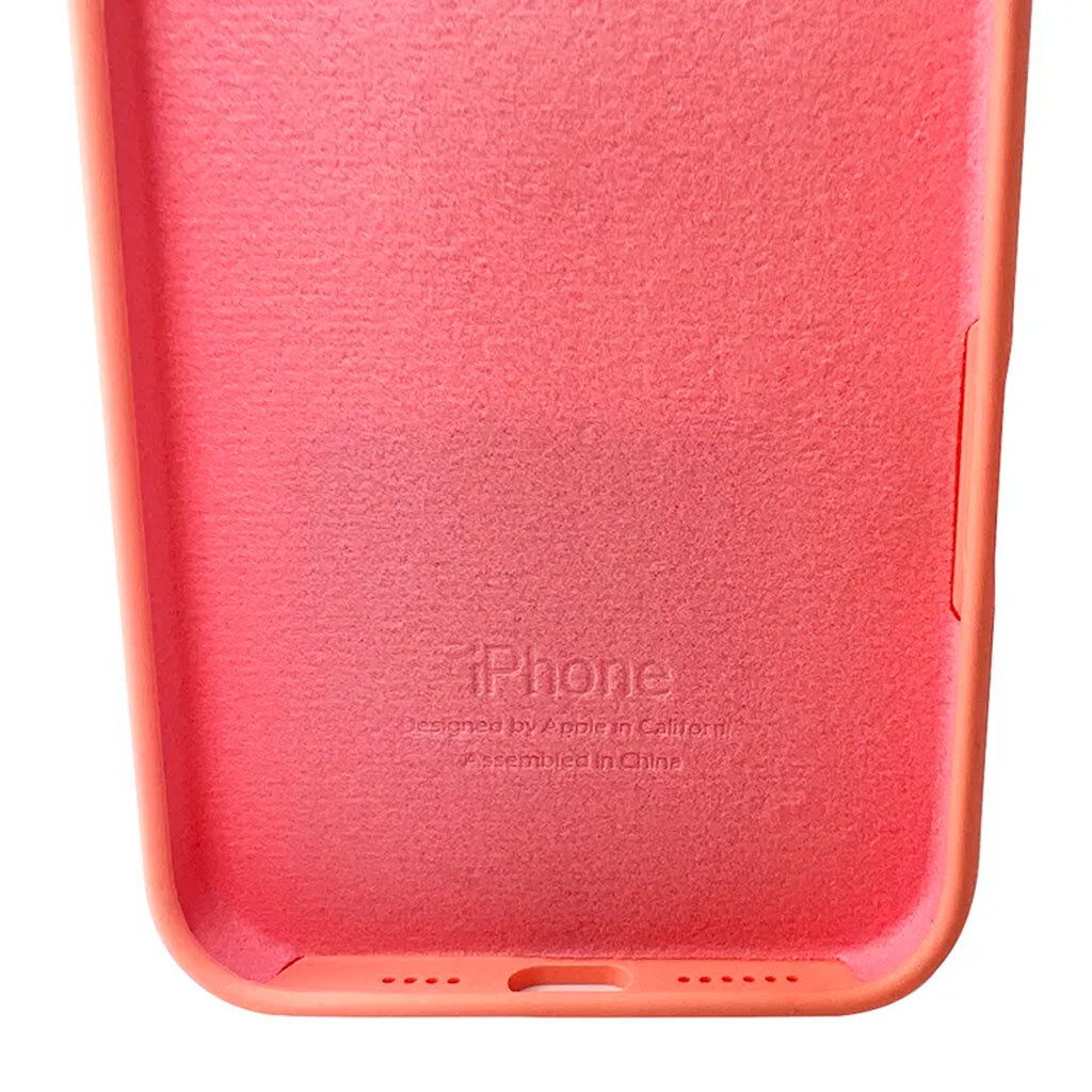 Чохол (накладка) Apple iPhone 16 Pro Max, Original Soft Case, Grapefruit, Рожевий - № 3 Чохол (накладка) Apple iPhone 16 Pro Max, Original Soft Case, Grapefruit, Рожевий - № 3