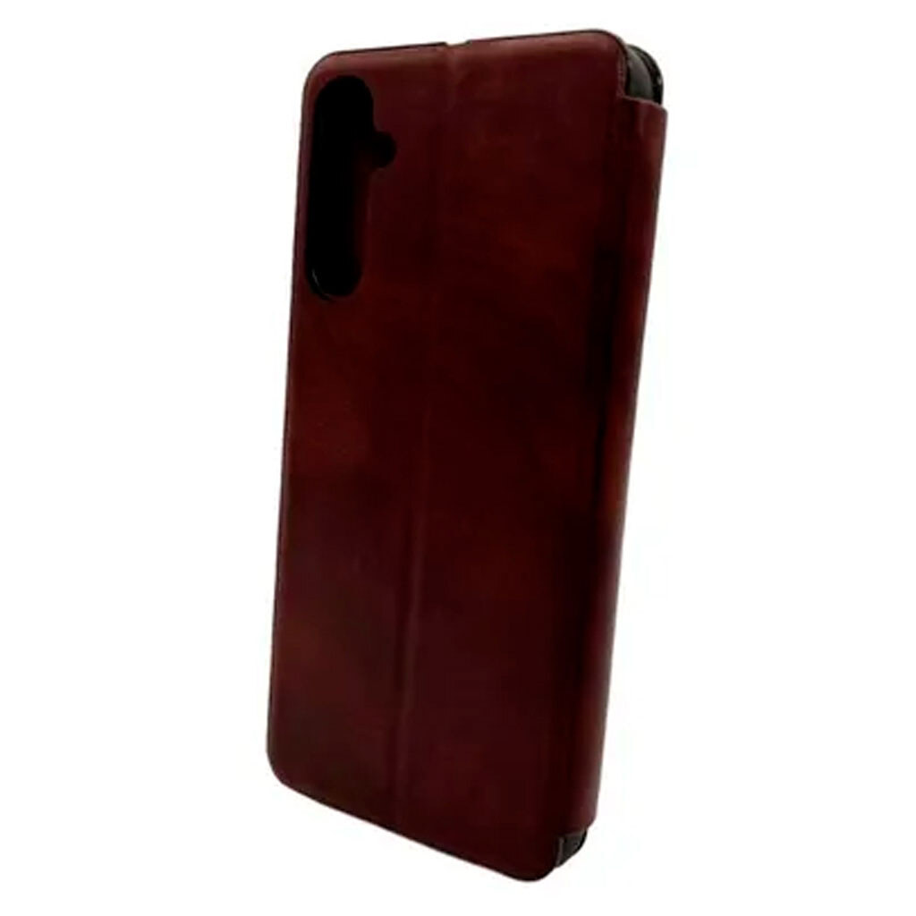 Чехол (книжка) Samsung Galaxy A26 5G, Belora, Dark Brown, Коричневый - № 2 Чехол (книжка) Samsung Galaxy A26 5G, Belora, Dark Brown, Коричневый - № 2