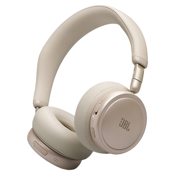Bluetooth-гарнитура JBL Live 680NC, С микрофоном, Стерео, Бежевый - № 1 Bluetooth-гарнитура JBL Live 680NC, С микрофоном, Стерео, Бежевый - № 1