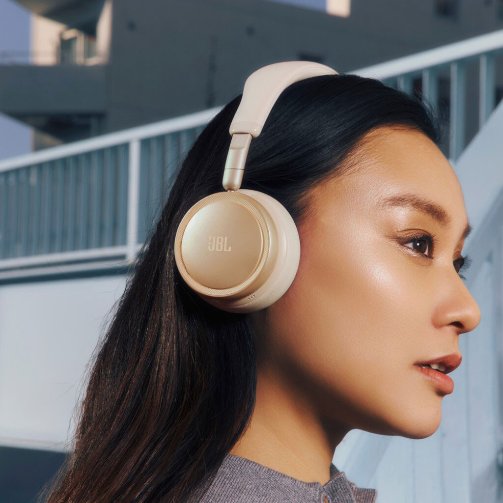 Bluetooth-гарнитура JBL Live 680NC, С микрофоном, Стерео, Бежевый - № 9 Bluetooth-гарнитура JBL Live 680NC, С микрофоном, Стерео, Бежевый - № 9
