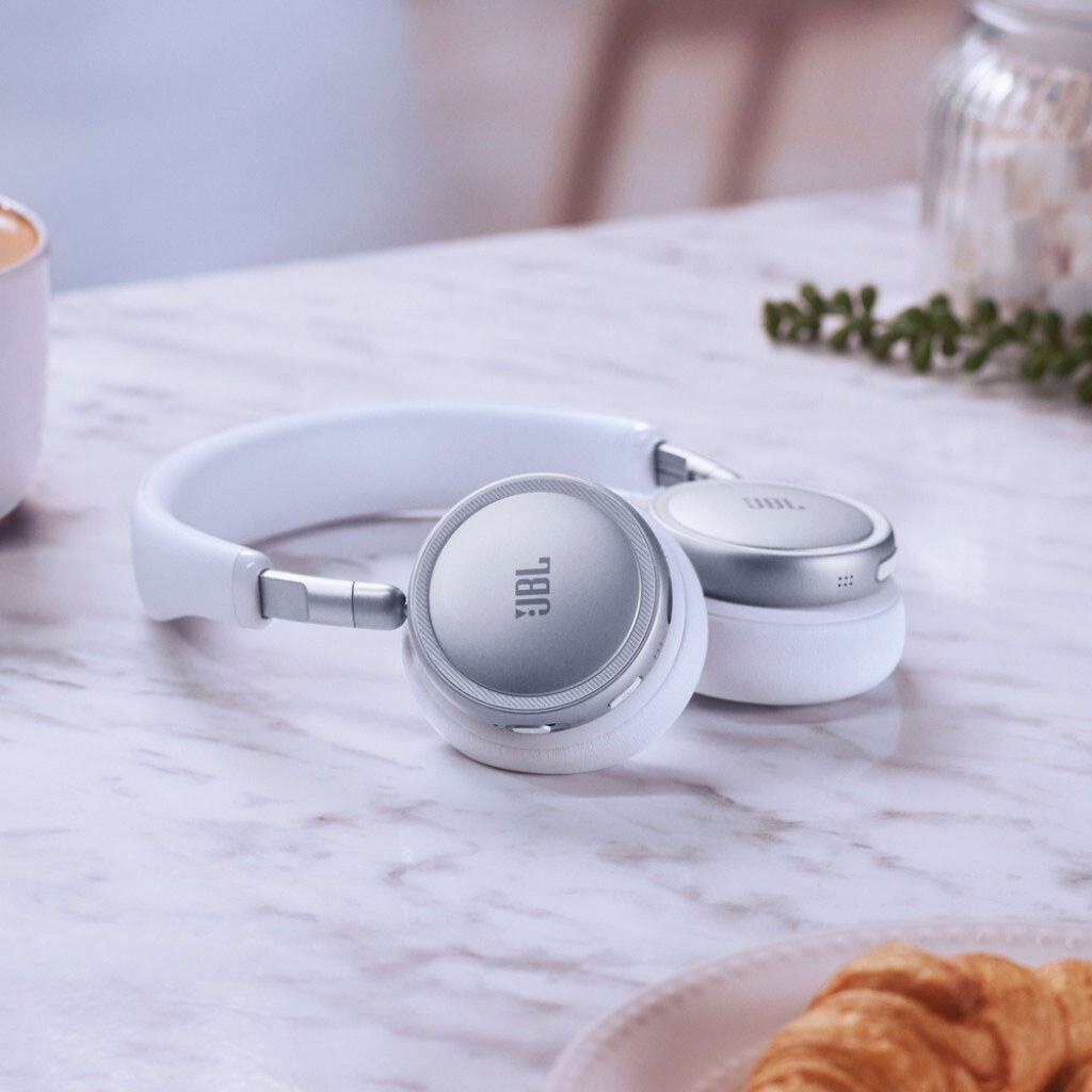 Bluetooth-гарнитура JBL Live 680NC, С микрофоном, Стерео, Белый - № 9 Bluetooth-гарнитура JBL Live 680NC, С микрофоном, Стерео, Белый - № 9