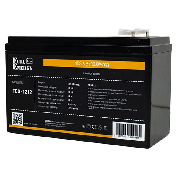 Акумулятор Full Energy FEG-1212 - № 1 Акумулятор Full Energy FEG-1212 - № 1