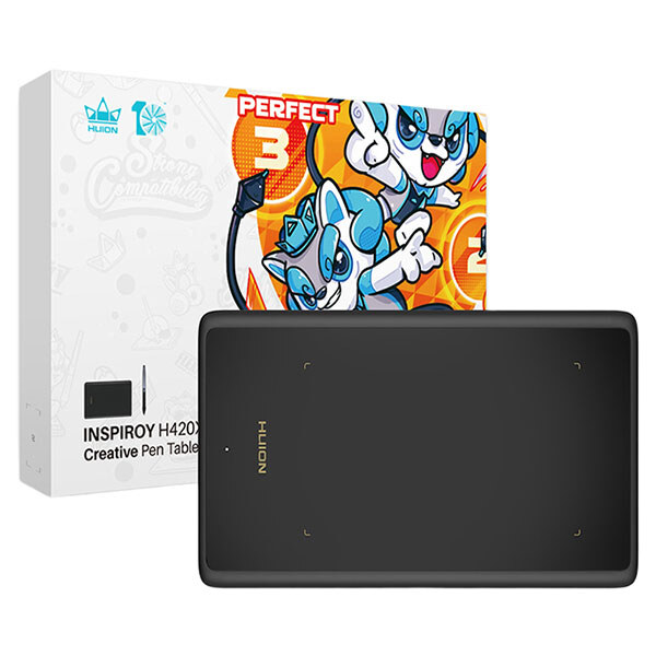 Графический планшет Huion Inspiroy H420X, Черный - № 5 Графический планшет Huion Inspiroy H420X, Черный - № 5