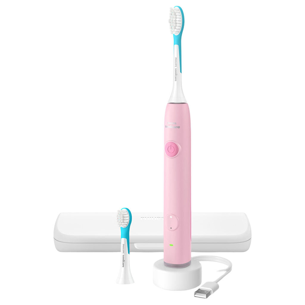 Електрична зубна щітка Philips Sonicare HX6600/41, Рожевий - № 1 Електрична зубна щітка Philips Sonicare HX6600/41, Рожевий - № 1