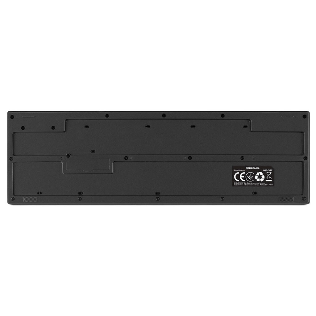 Клавиатура и мышь REAL-EL Kit-507, Черный - № 6 Клавиатура и мышь REAL-EL Kit-507, Черный - № 6
