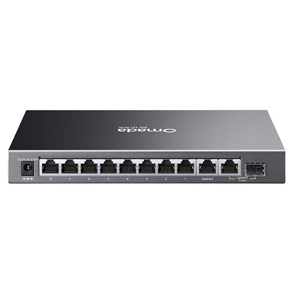 Коммутатор TP-Link Omada ES210GMP, Черный - № 2 Коммутатор TP-Link Omada ES210GMP, Черный - № 2
