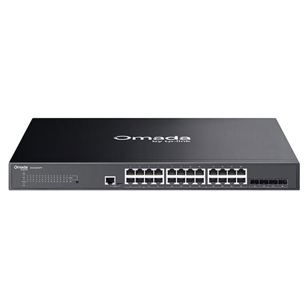 Коммутатор TP-Link Omada SG3428XMPP, Черный - № 1 Коммутатор TP-Link Omada SG3428XMPP, Черный - № 1
