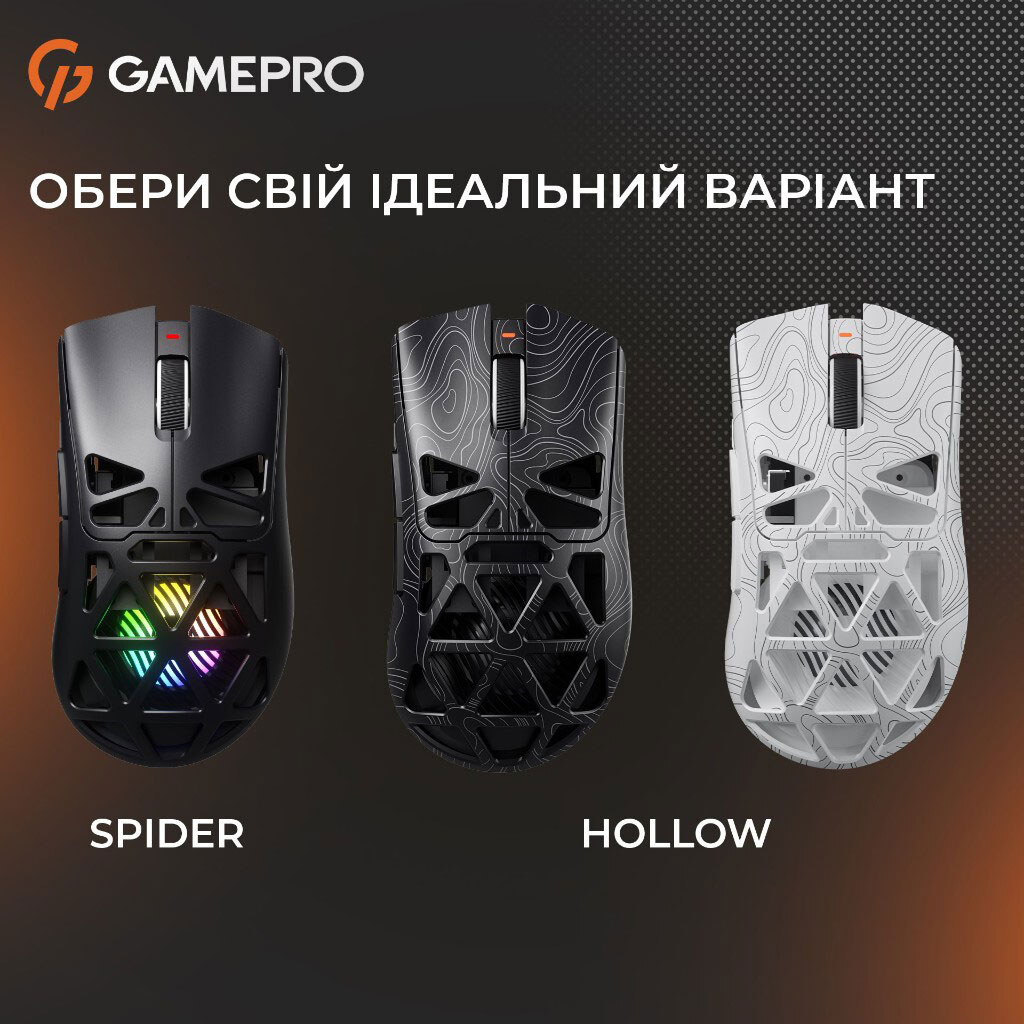 Миша бездротова GamePro Genesis, Білий - № 7 Миша бездротова GamePro Genesis, Білий - № 7