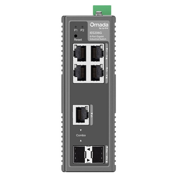 Промисловий комутатор TP-Link Omada IES206G, Сірий - № 3 Промисловий комутатор TP-Link Omada IES206G, Сірий - № 3