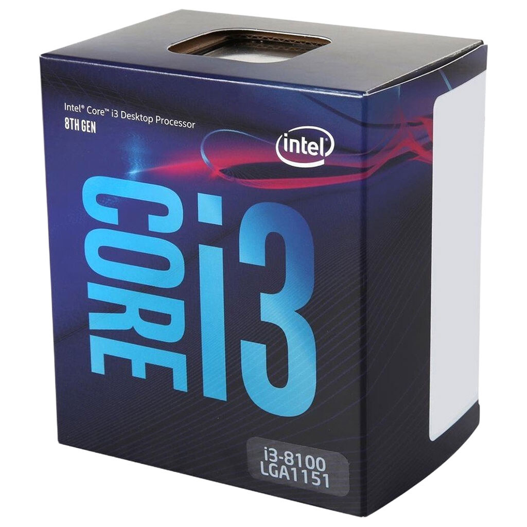 Процессор Intel Core i3 8100 - № 1 Процессор Intel Core i3 8100 - № 1