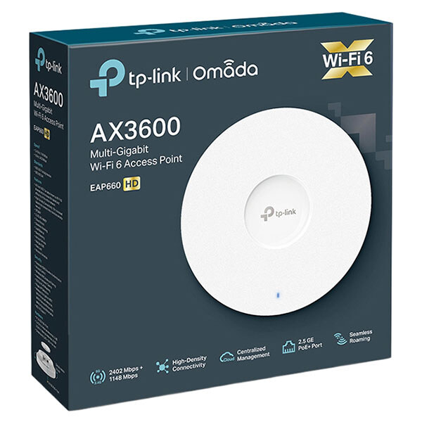Точка доступа TP-Link EAP660 HD, Белый - № 6 Точка доступа TP-Link EAP660 HD, Белый - № 6