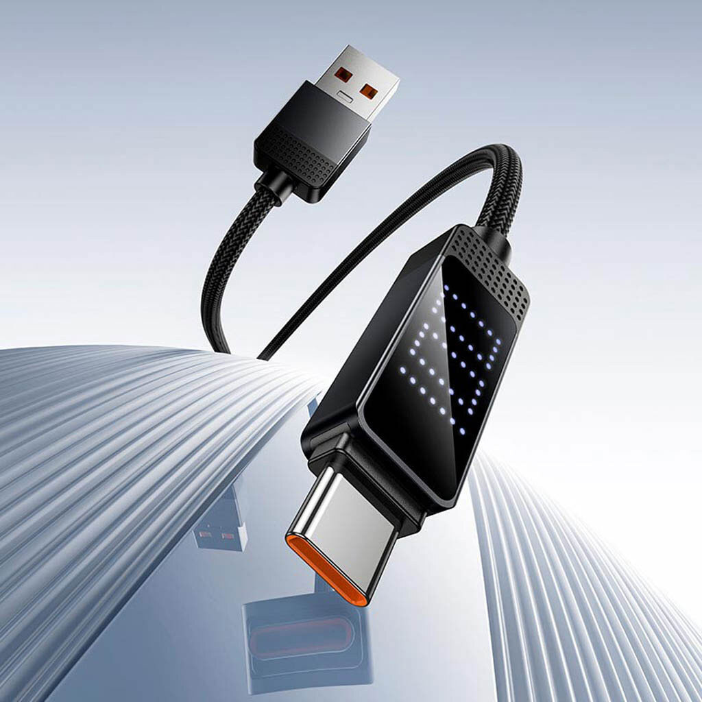 USB кабель Hoco U154, Type-C, 1.2 м., Черный - № 7 USB кабель Hoco U154, Type-C, 1.2 м., Черный - № 7