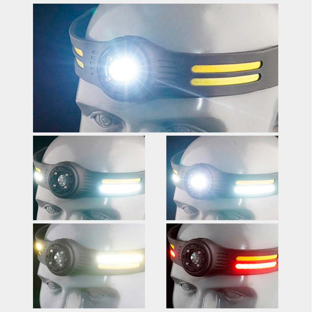 Налобный LED фонарь T134, Черный - № 7 Налобный LED фонарь T134, Черный - № 7