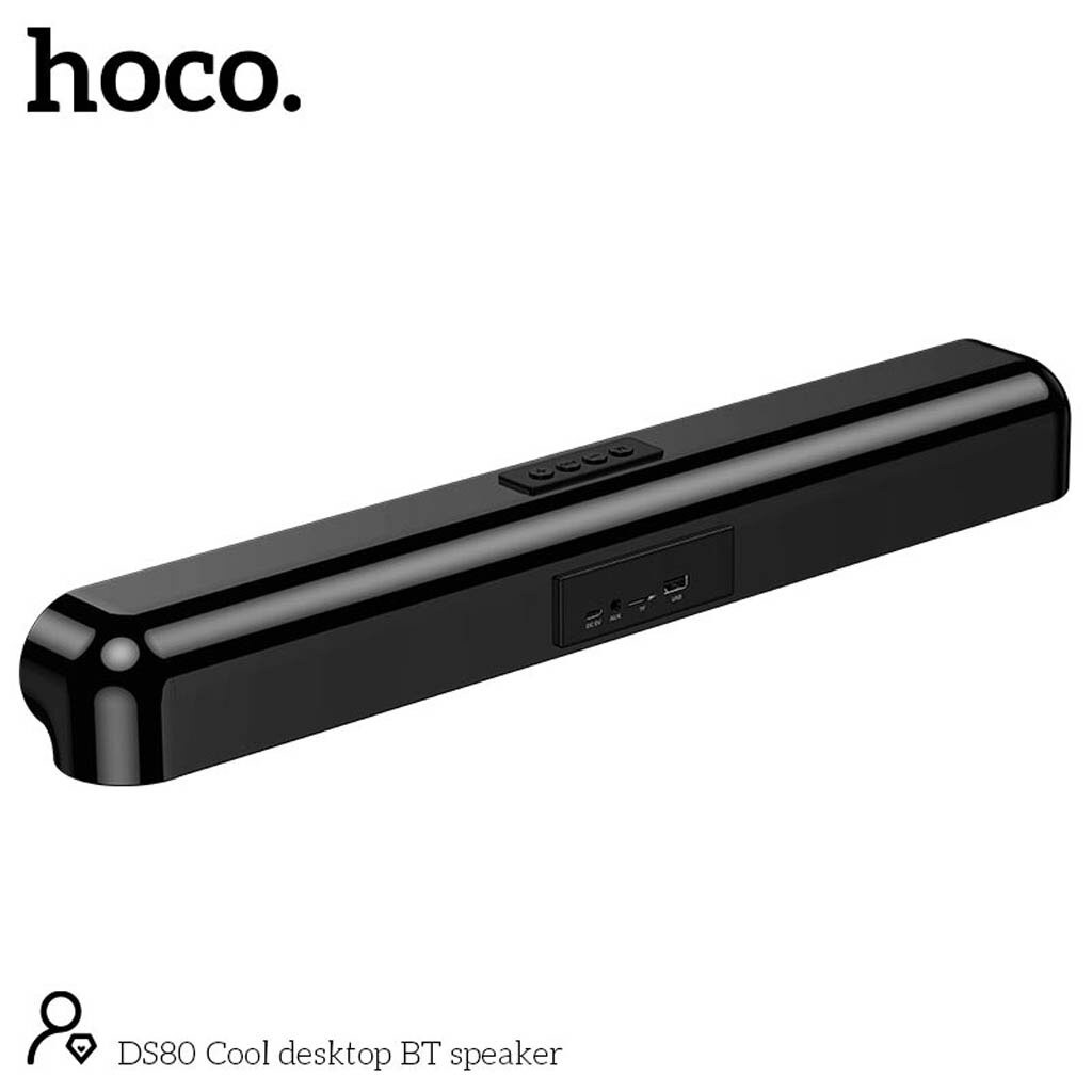 Портативна колонка Hoco DS80, Чорний - № 4 Портативна колонка Hoco DS80, Чорний - № 4