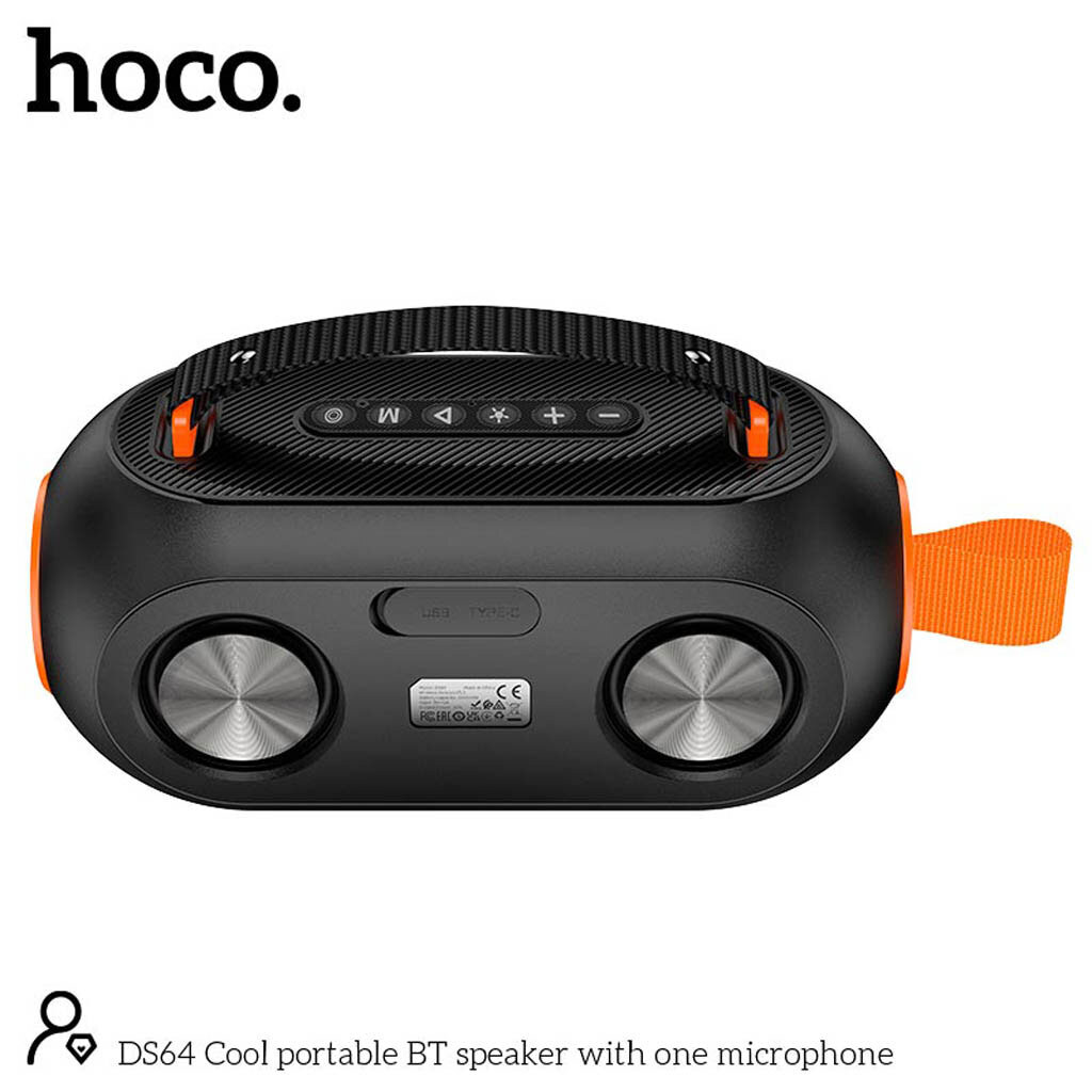 Портативная колонка Hoco DS64, Черный - № 3 Портативная колонка Hoco DS64, Черный - № 3