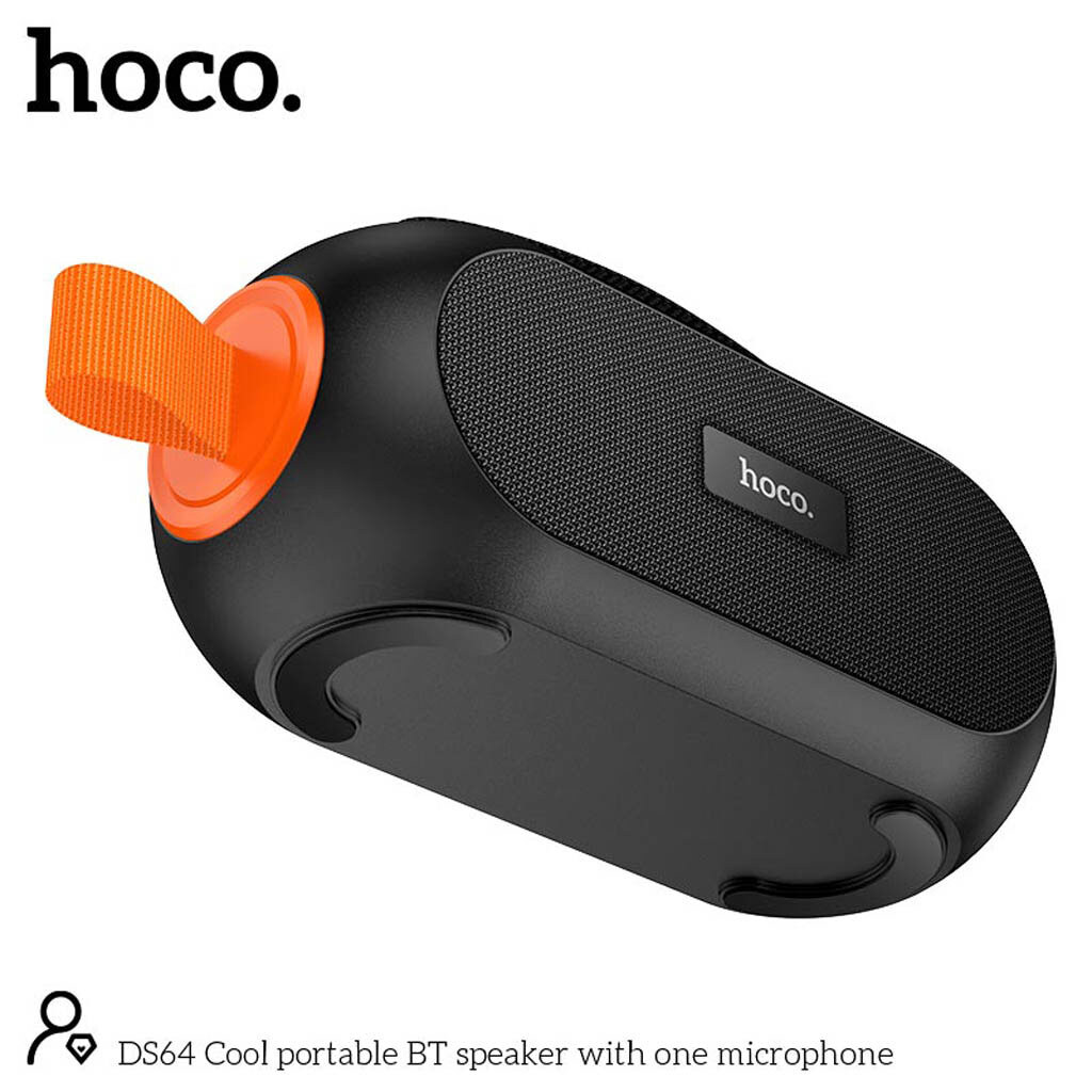 Портативная колонка Hoco DS64, Черный - № 4 Портативная колонка Hoco DS64, Черный - № 4
