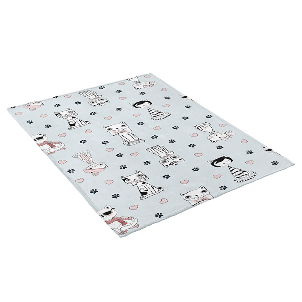 Плед детский велсофт DAISY, микс, 100х120 см - № 6 Плед детский велсофт DAISY, микс, 100х120 см - № 6