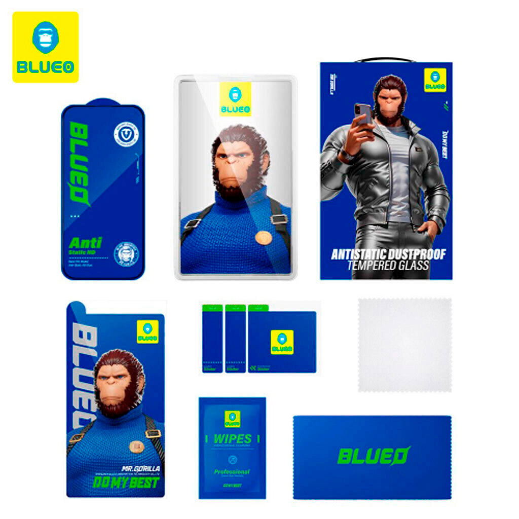 Защитное стекло Apple iPhone 17 Pro / iPhone 18 Pro, Blueo Anti-Peep, 2.5D, Черный - № 2 Защитное стекло Apple iPhone 17 Pro / iPhone 18 Pro, Blueo Anti-Peep, 2.5D, Черный - № 2