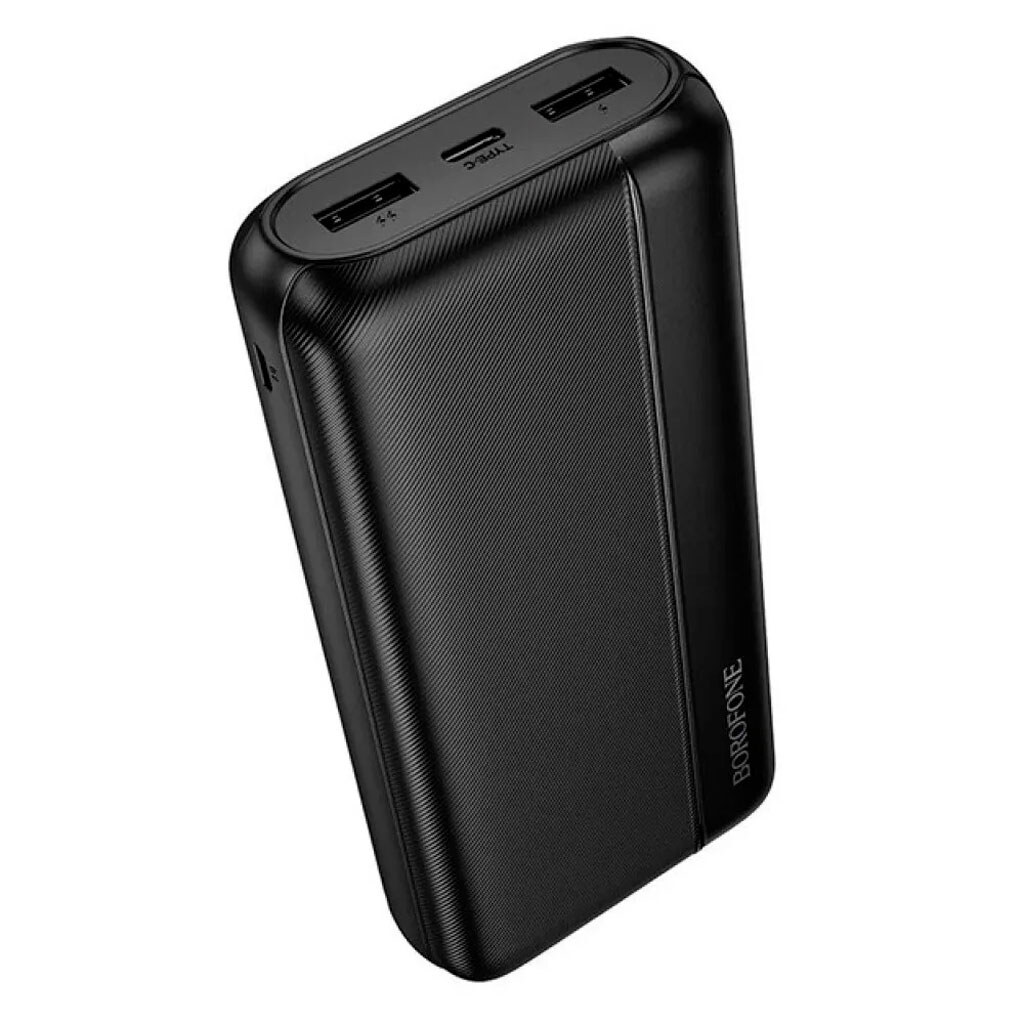 Портативна батарея (Power Bank) Borofone BJ90A Pasar, 20000 mAh, Чорний - № 2 Портативна батарея (Power Bank) Borofone BJ90A Pasar, 20000 mAh, Чорний - № 2