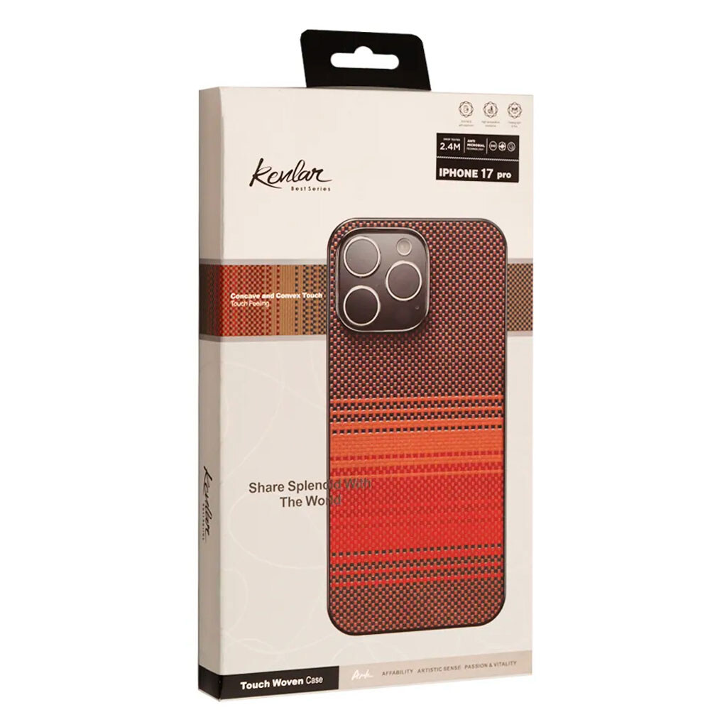 Чехол (накладка) Apple iPhone 17 Pro Max / iPhone 18 Pro Max, KEVLAR, MagSafe, Черный - № 2 Чехол (накладка) Apple iPhone 17 Pro Max / iPhone 18 Pro Max, KEVLAR, MagSafe, Черный - № 2