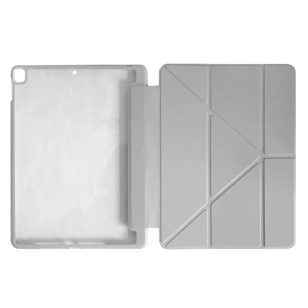 Чехол (книжка) Apple iPad 10.9 2022, Smart Case Clear With Stylus, Light Grey, Серый - № 1 Чехол (книжка) Apple iPad 10.9 2022, Smart Case Clear With Stylus, Light Grey, Серый - № 1