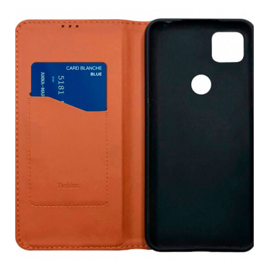 Чохол (книжка) Xiaomi Redmi Note 15 Pro, Leather Case Fold, Коричневий - № 2 Чохол (книжка) Xiaomi Redmi Note 15 Pro, Leather Case Fold, Коричневий - № 2