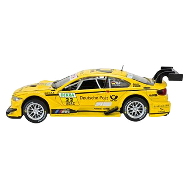 Машина металева "BMW M3 DTM", 1:32, на батарейках зі звуком, світлом, Автопром, Жовтий - № 1 Машина металева "BMW M3 DTM", 1:32, на батарейках зі звуком, світлом, Автопром, Жовтий - № 1