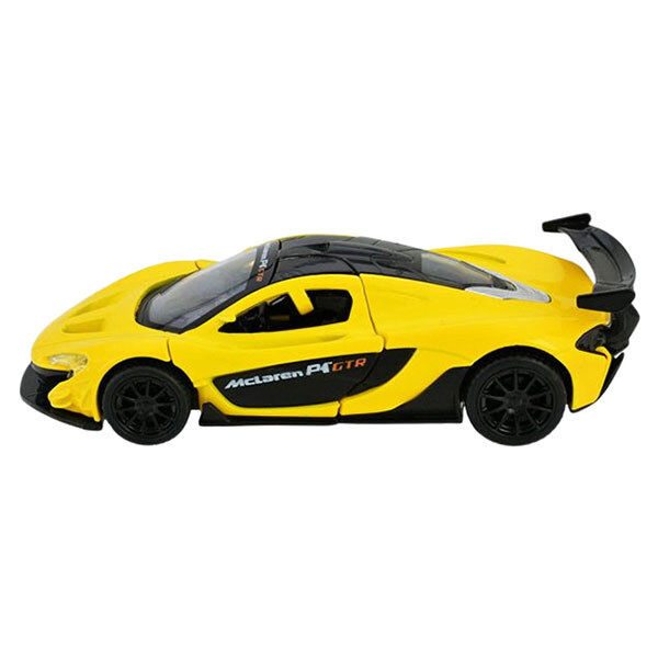 Машинка металлическая "Mclaren", Автопром, Желтый - № 3 Машинка металлическая "Mclaren", Автопром, Желтый - № 3