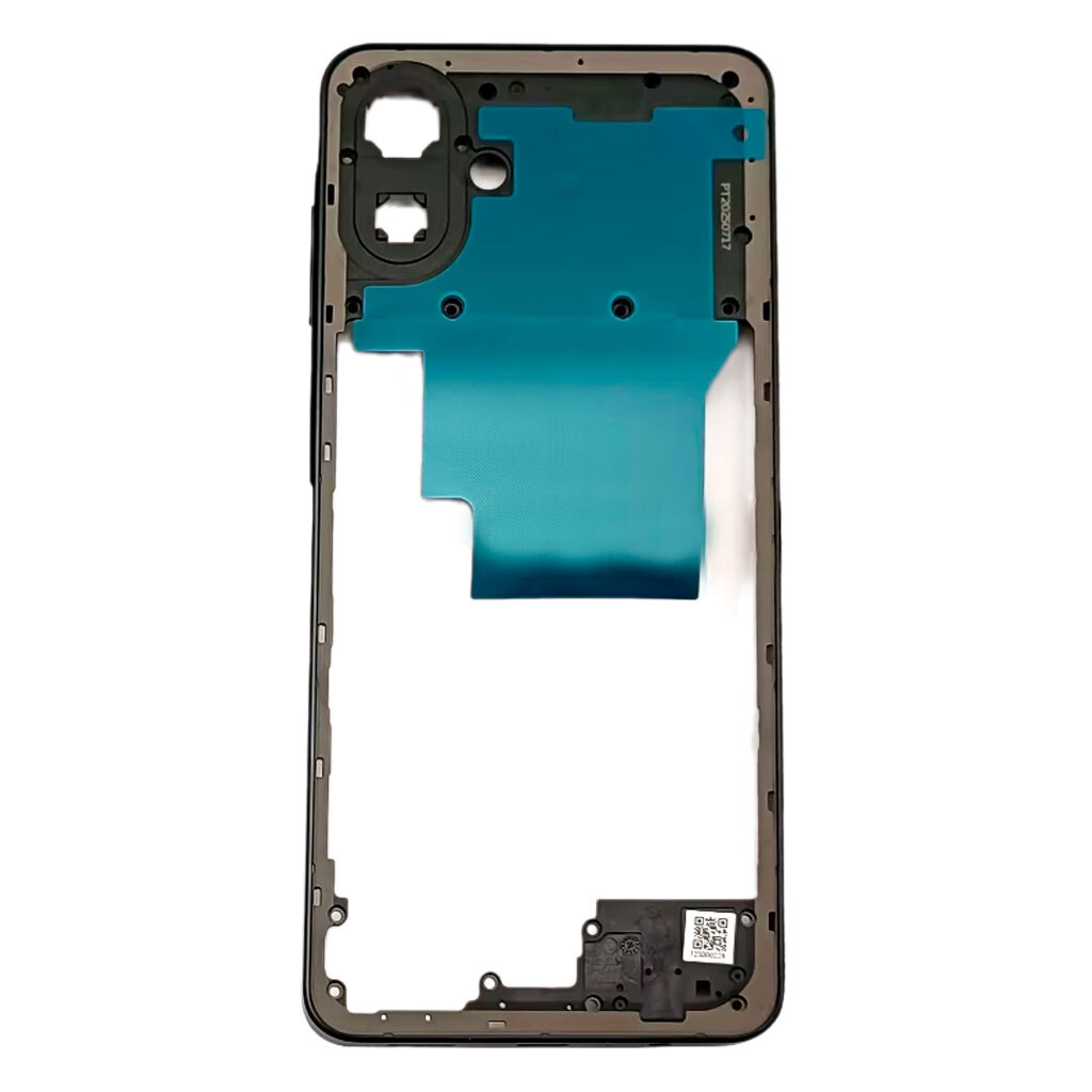 Средняя часть Samsung A075 Galaxy A07, Серый - № 1 Средняя часть Samsung A075 Galaxy A07, Серый - № 1