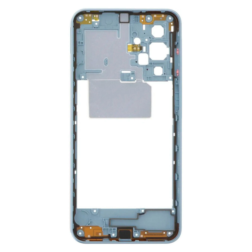 Средняя часть Samsung A175 Galaxy A17 4G, Голубой - № 2 Средняя часть Samsung A175 Galaxy A17 4G, Голубой - № 2