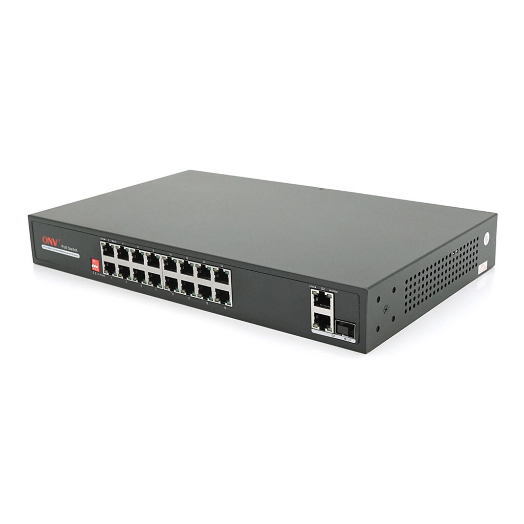 16ти портовый PoE коммутатор с автоперезапуском ONV-H1016PLD - № 2 16ти портовый PoE коммутатор с автоперезапуском ONV-H1016PLD - № 2