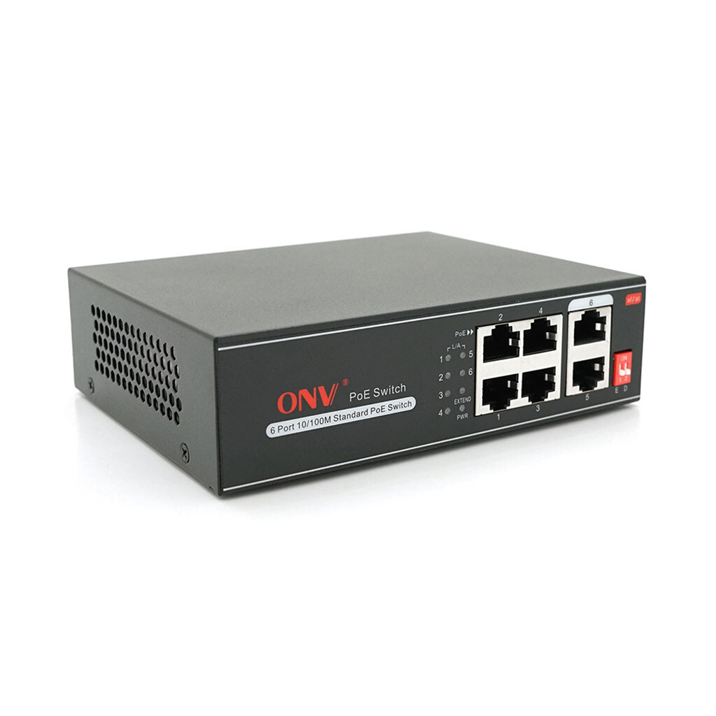 4х портовый PoE коммутатор с автоперезапуском ONV-H1064PLD - № 1 4х портовый PoE коммутатор с автоперезапуском ONV-H1064PLD - № 1