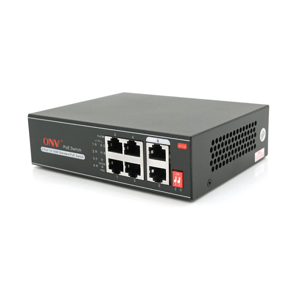 4х портовый PoE коммутатор с автоперезапуском ONV-H1064PLD - № 2 4х портовый PoE коммутатор с автоперезапуском ONV-H1064PLD - № 2