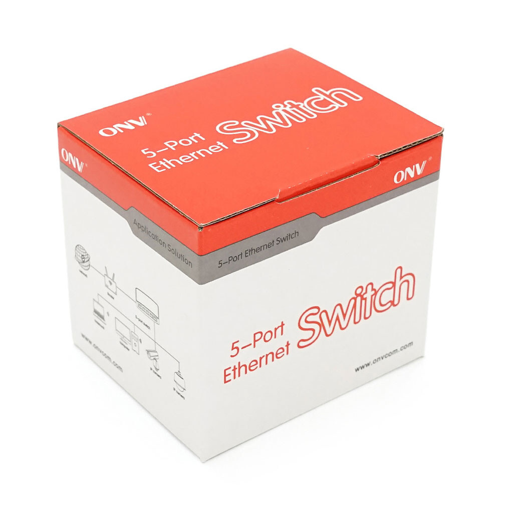 5ти портовый Gigabit Ethernet коммутатор ONV-H3005ES - № 4 5ти портовый Gigabit Ethernet коммутатор ONV-H3005ES - № 4