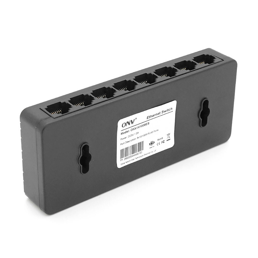 8ми портовий Ethernet комутатор ONV-H1008ES - № 2 8ми портовий Ethernet комутатор ONV-H1008ES - № 2