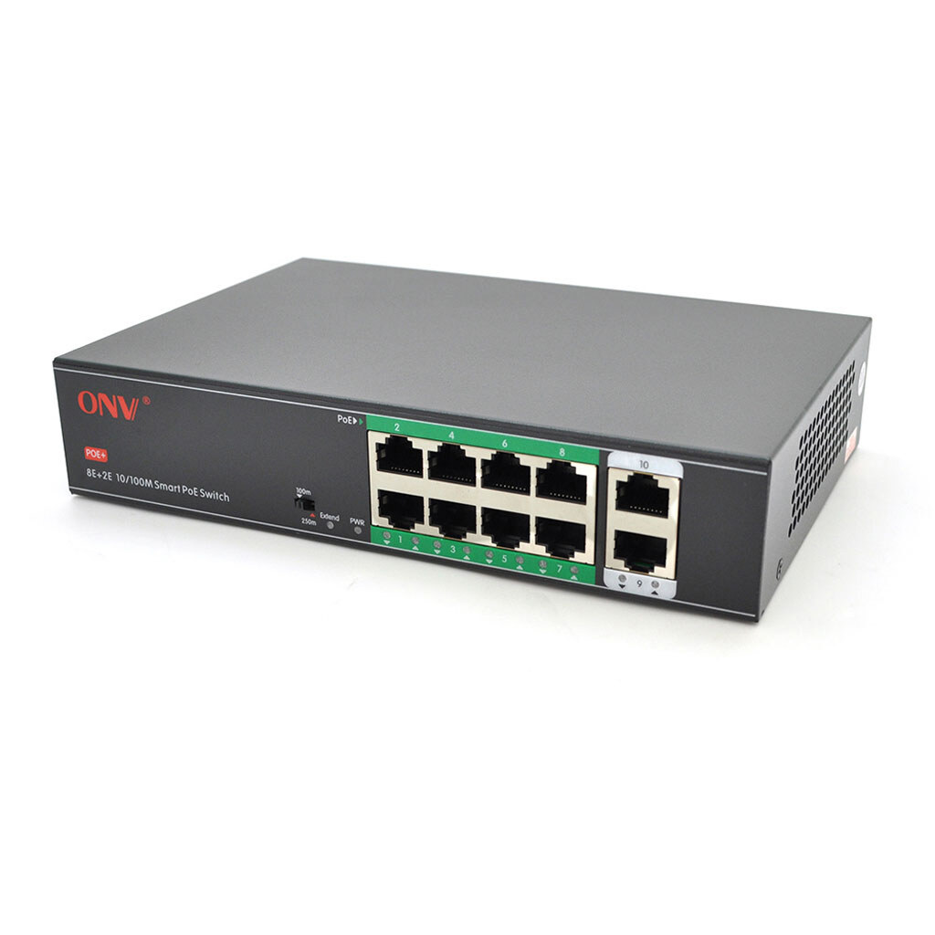 8ми портовый PoE коммутатор с автоперезапуском ONV-H1108PSD - № 2 8ми портовый PoE коммутатор с автоперезапуском ONV-H1108PSD - № 2
