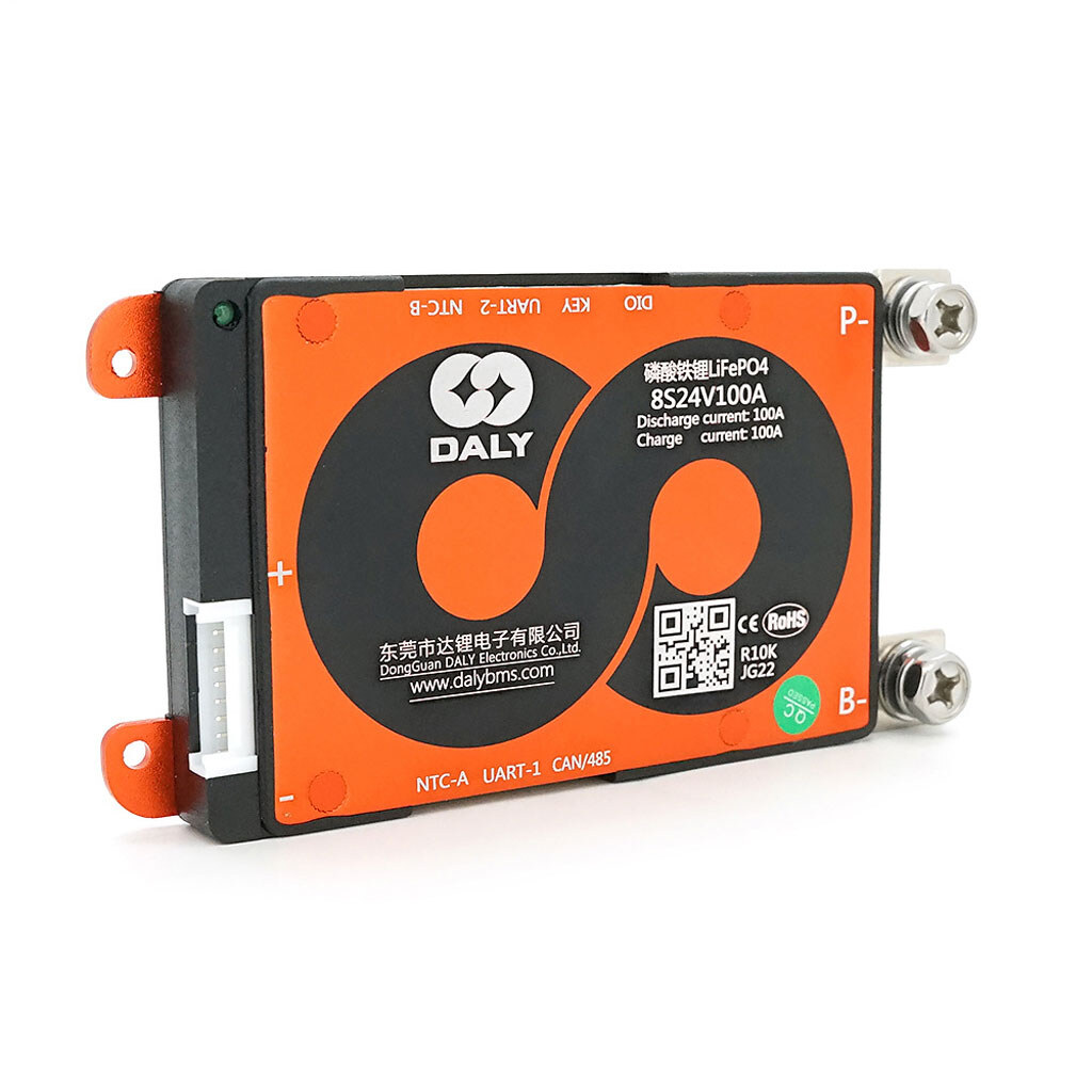 BMS smart плата DaLy LiFePO4 24V 8S 100A с Bluetooth - № 1 BMS smart плата DaLy LiFePO4 24V 8S 100A с Bluetooth - № 1