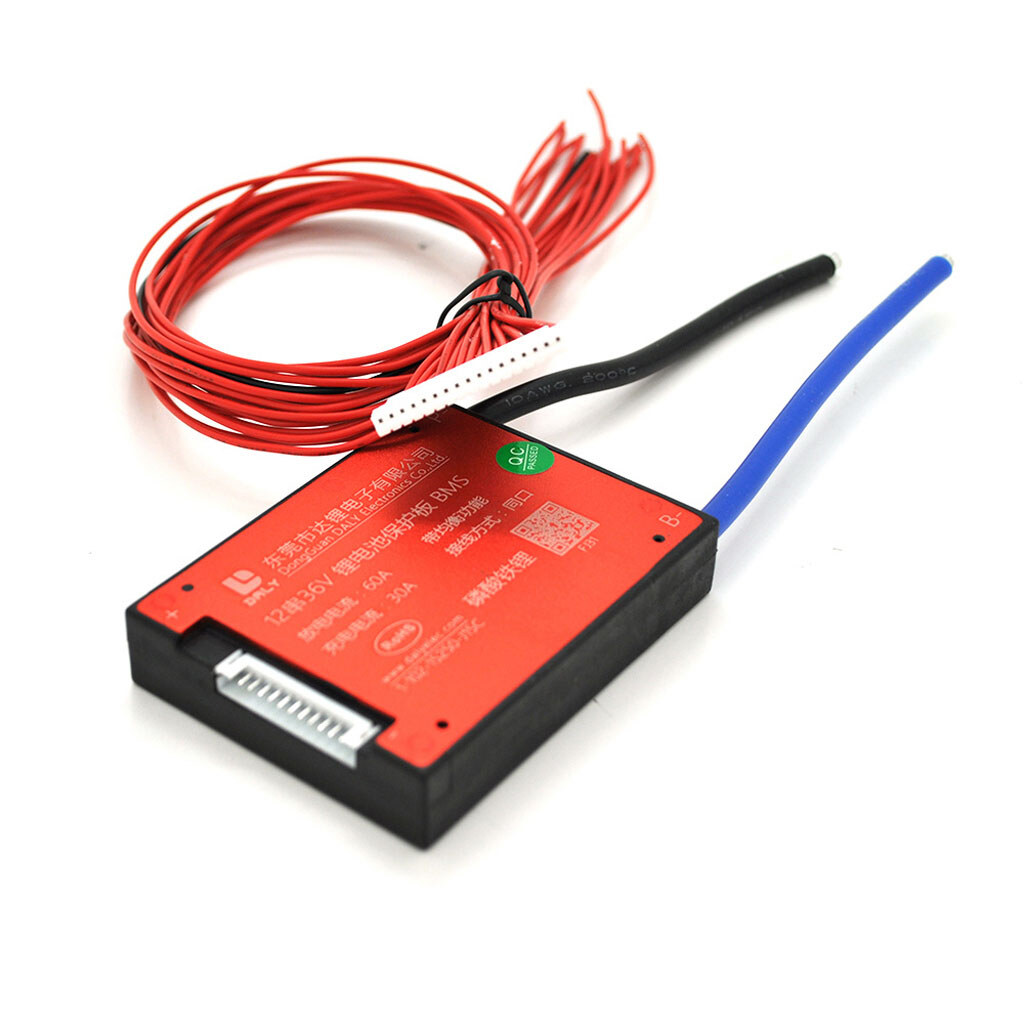 BMS плата DaLy LiFePO4 36V 12S 30\60A - № 1 BMS плата DaLy LiFePO4 36V 12S 30\60A - № 1