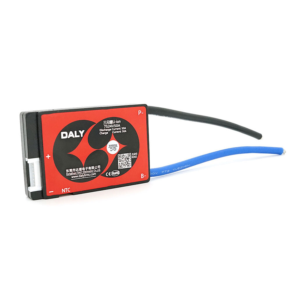 BMS плата DaLy Li-ion 24V 7S 50/50A - № 1 BMS плата DaLy Li-ion 24V 7S 50/50A - № 1