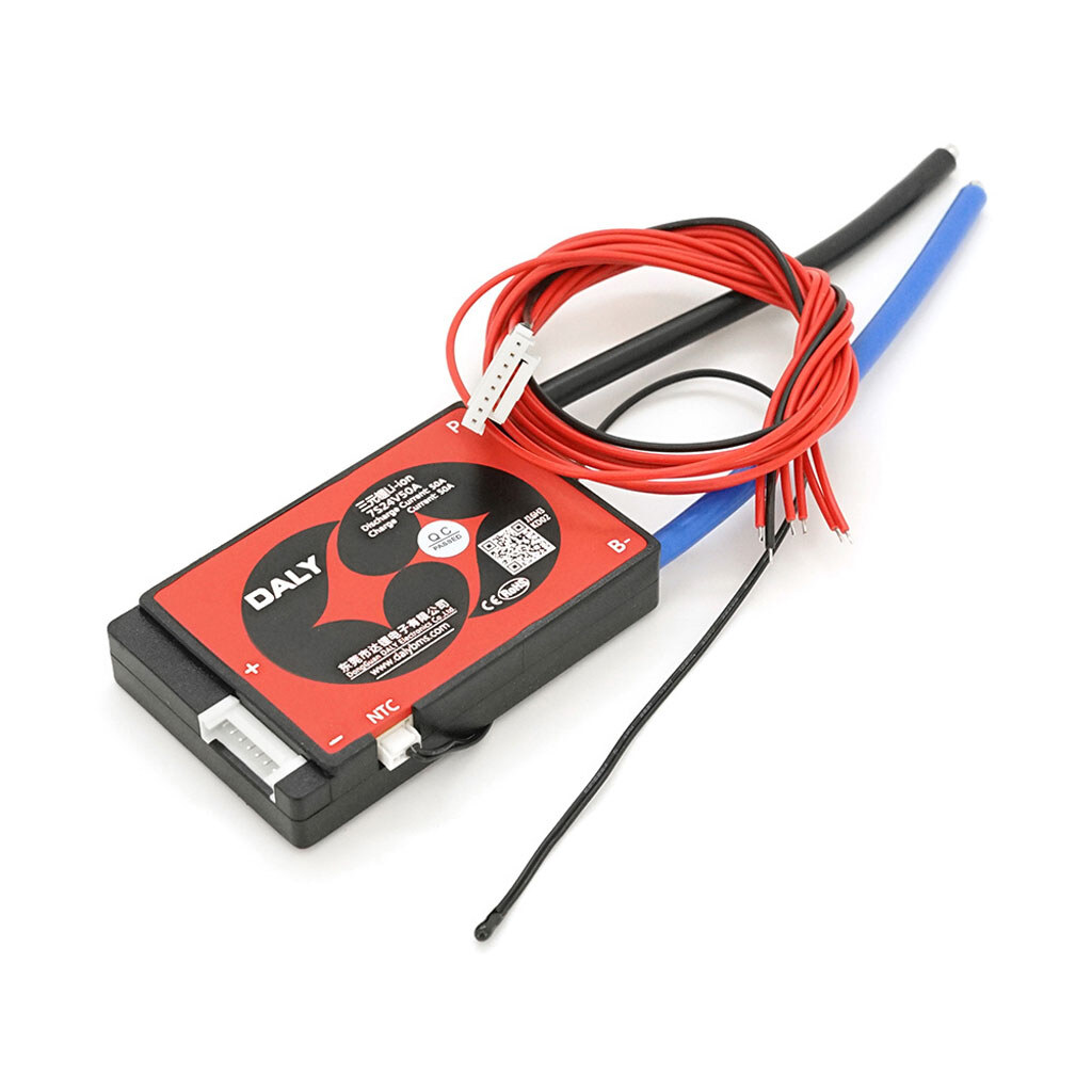 BMS плата DaLy Li-ion 24V 7S 50/50A - № 3 BMS плата DaLy Li-ion 24V 7S 50/50A - № 3