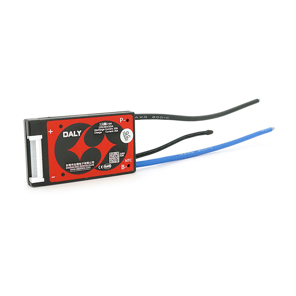 BMS плата DaLy Li-ion 36V 10S 20/20A - № 1 BMS плата DaLy Li-ion 36V 10S 20/20A - № 1