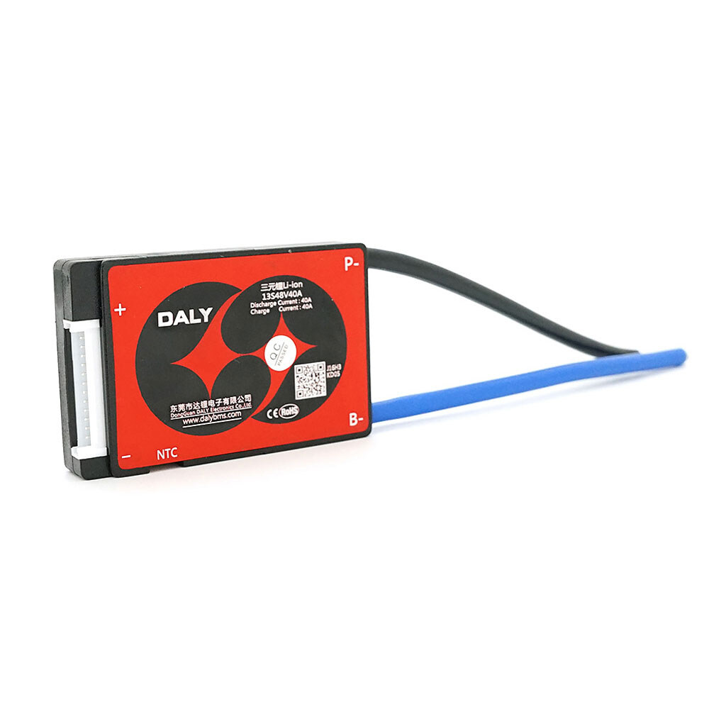 BMS плата DaLy Li-ion 48V 13S 40/40A - № 1 BMS плата DaLy Li-ion 48V 13S 40/40A - № 1