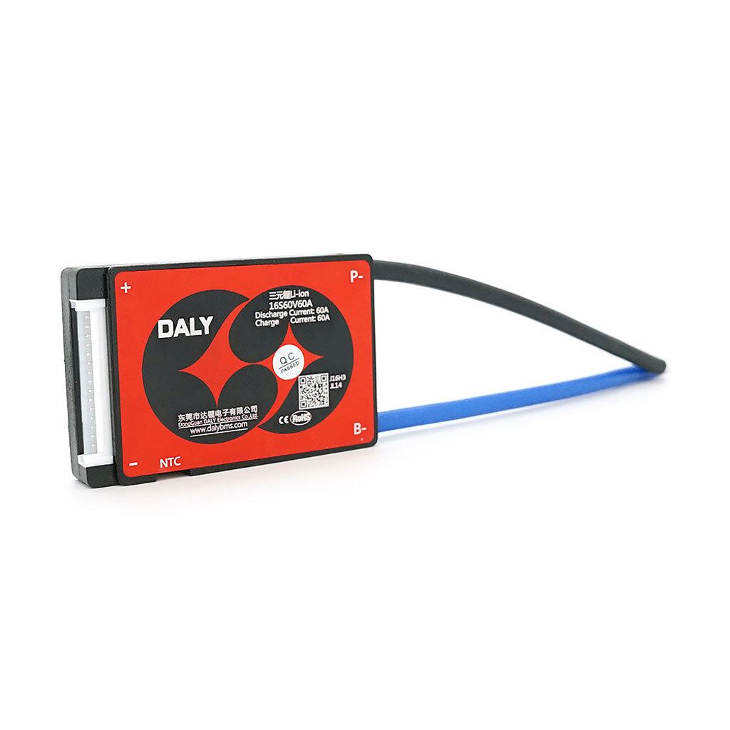 BMS плата DaLy Li-ion 60V 16S 60A - № 1 BMS плата DaLy Li-ion 60V 16S 60A - № 1