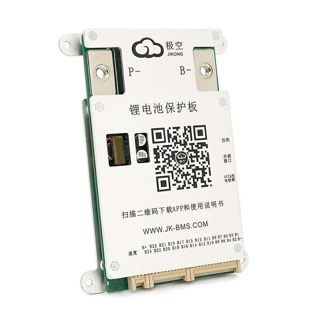 BMS плата JK-BD6A20S10PD Li-Ion/LiFePo4/LTO 8S-20S, 100A, CAN/RS485, 1mΩ, Bluetooth, Ballance 0.6A + кнопка - № 1 BMS плата JK-BD6A20S10PD Li-Ion/LiFePo4/LTO 8S-20S, 100A, CAN/RS485, 1mΩ, Bluetooth, Ballance 0.6A + кнопка - № 1