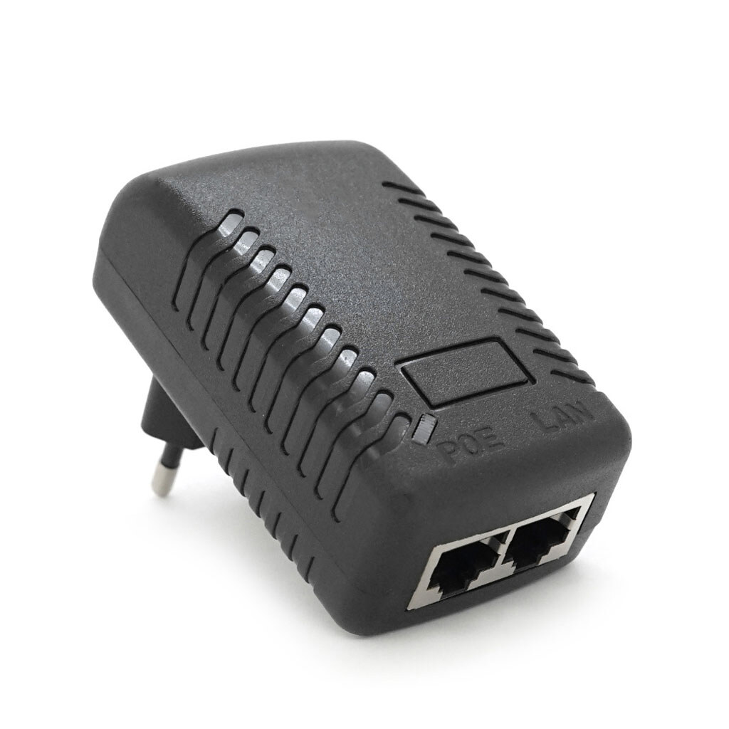 POE инжектор RITAR RT-PIN-12/12EU, 12V 1A (12Вт) с портами Ethernet 10/100Мбит/с, EU PLUG - № 2 POE инжектор RITAR RT-PIN-12/12EU, 12V 1A (12Вт) с портами Ethernet 10/100Мбит/с, EU PLUG - № 2