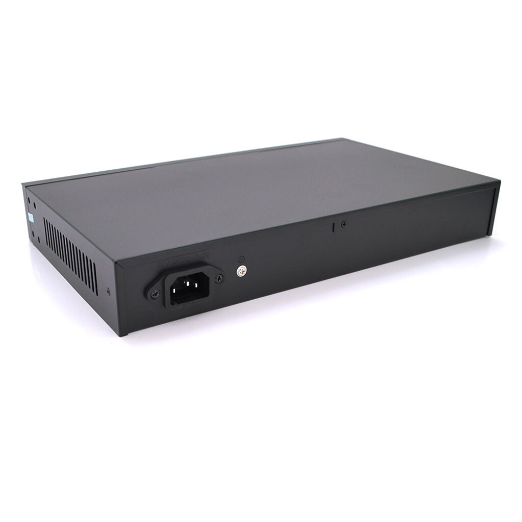 POE коммутатор Merlion 24 POE 10/100 + 2 RJ45 10/100/1000+ встроенный блок питания 52V 5.8A - № 2 POE коммутатор Merlion 24 POE 10/100 + 2 RJ45 10/100/1000+ встроенный блок питания 52V 5.8A - № 2