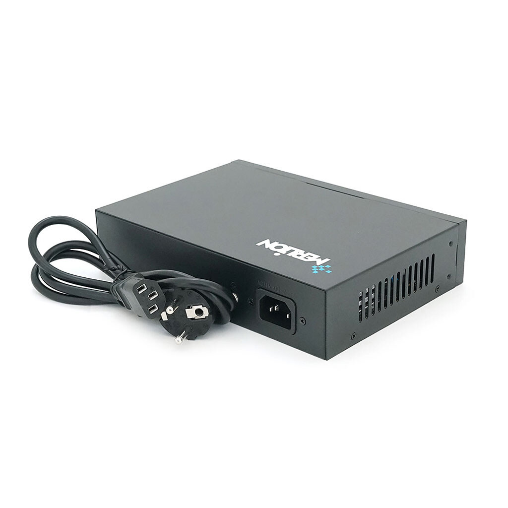 POE коммутатор Merlion 8 POE 10/100 + 2 RJ45 10/100/1000 + встроенный блок питания 52V 2.3A - № 3 POE коммутатор Merlion 8 POE 10/100 + 2 RJ45 10/100/1000 + встроенный блок питания 52V 2.3A - № 3